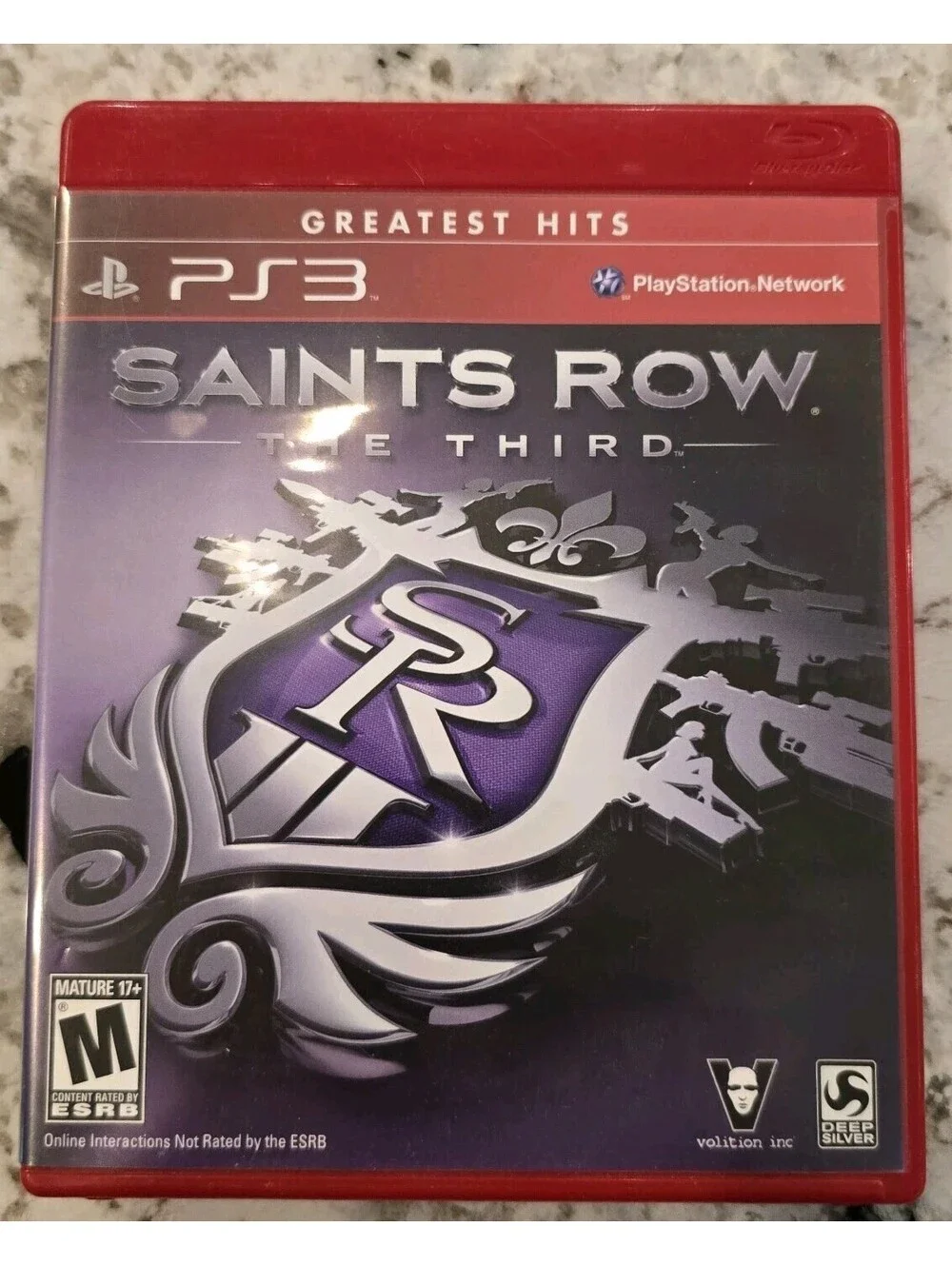 Saints Row: The Third (Sony PlayStation 3, 2011) *Complete With Manual*